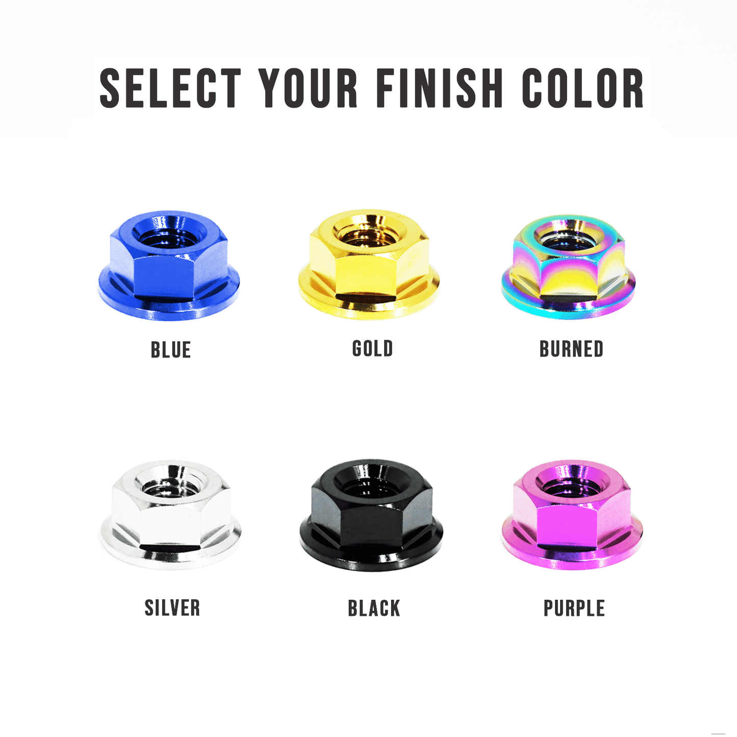 ZSPEC Shock Tower Nuts for Nissan 350z/G35/370z/G37/RZ34/Q, Grade-5 Titanium - ZSD-564413-ZSD-564420-ZSD-564437-ZSD-564444-ZSD-564451-  DRIVEN - 2