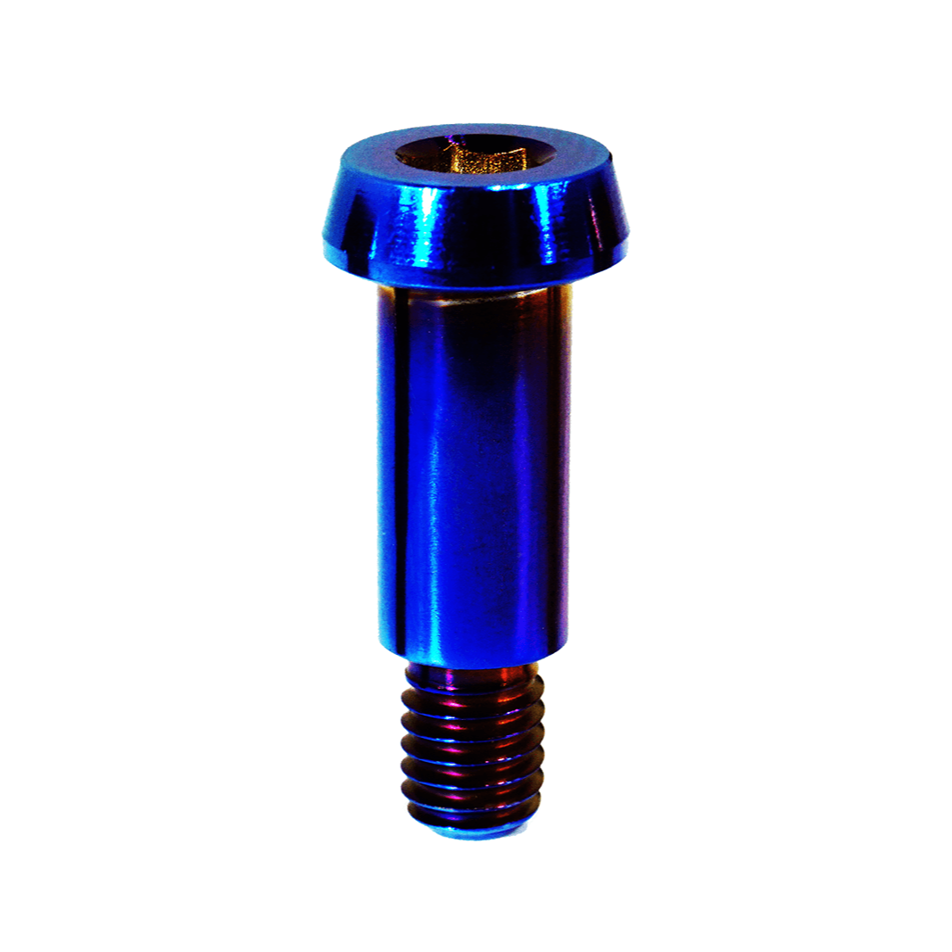 ZSPEC M6-1.0x24mm Shoulder Bolt, 15.7mm Shoulder/Shank Length, Grade-5 Titanium - ZSD-391798-ZSD-391804-ZSD-391811-ZSD-391828-ZSD-391835-  DRIVEN - 3