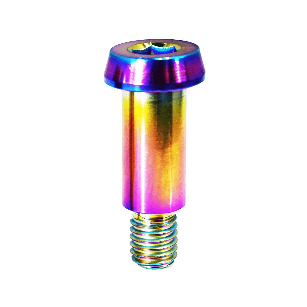 ZSPEC M6-1.0x24mm Shoulder Bolt, 15.7mm Shoulder/Shank Length, Grade-5 Titanium - ZSD-391798-ZSD-391804-ZSD-391811-ZSD-391828-ZSD-391835-  DRIVEN - 4