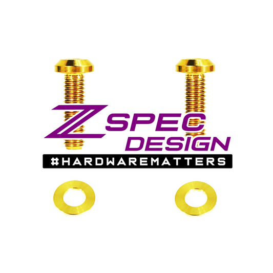 ZSPEC Throttle Cable Bracket Hardware Kit, Nissan SR20(DE/DET), Grade-5 Titanium - ZSD-581816-ZSD-581823-ZSD-581830-ZSD-581847-ZSD-581854-  DRIVEN - 1