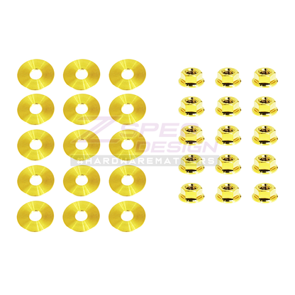 ZSPEC SR20DET (VTC "Black Top") Valve Cover Hardware Kit, Grade-5 Titanium - ZSD-581755-ZSD-581762-ZSD-581779-ZSD-581786-ZSD-581793-  DRIVEN - 3