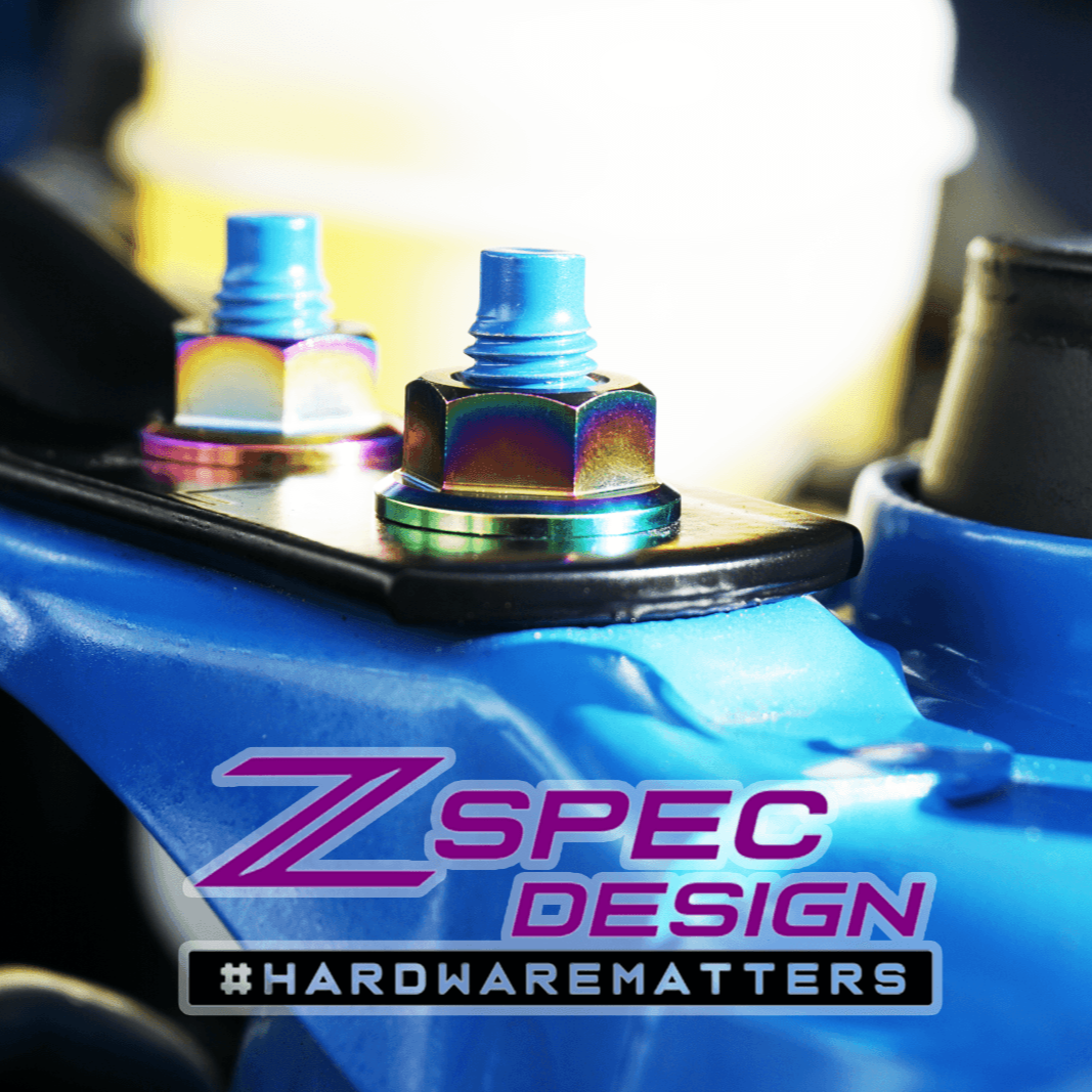 ZSPEC Stage-2 Dress Up Bolts® Fastener Kit for '22+ Toyota GR86 & Subaru BRZ, Titanium - ZSD-392450-ZSD-392467-ZSD-392474-ZSD-392481-ZSD-392498-  DRIVEN - 6