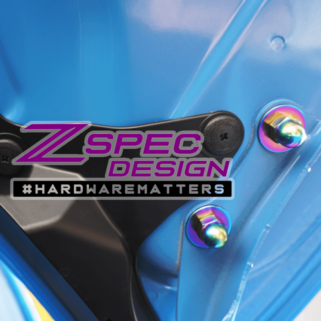 ZSPEC Stage-3 Dress Up Bolts® Fastener Kit for '22+ Toyota GR86 & Subaru BRZ, Titanium - ZSD-392399-ZSD-392405-ZSD-392412-ZSD-392429-ZSD-392436-  DRIVEN - 8