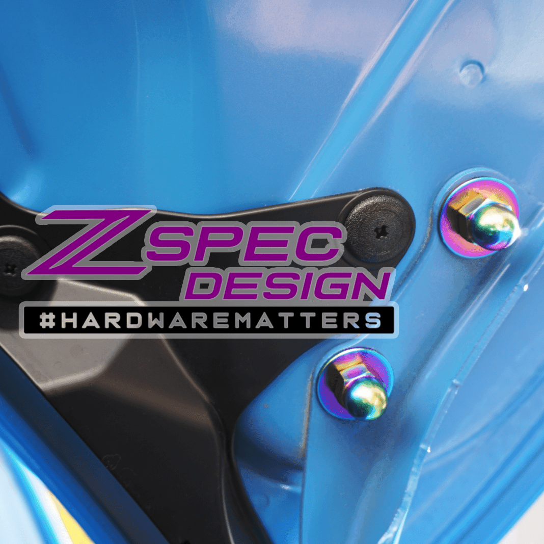 ZSPEC Stage-2 Dress Up Bolts® Fastener Kit for '22+ Toyota GR86 & Subaru BRZ, Titanium - ZSD-392450-ZSD-392467-ZSD-392474-ZSD-392481-ZSD-392498-  DRIVEN - 7