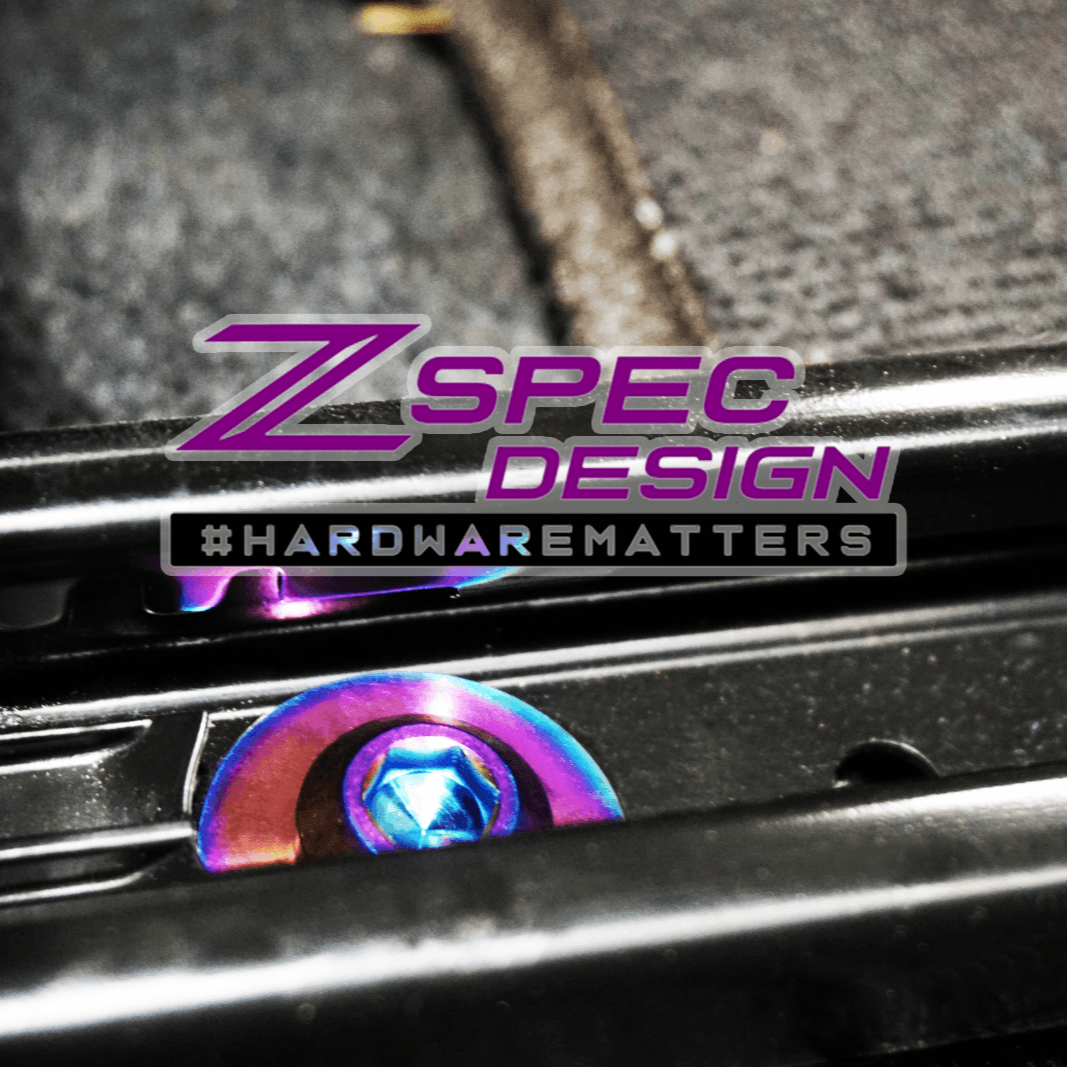 ZSPEC Front Seats Fastener Kit for '22+ Toyota GR86 & Subaru BRZ, Titanium - ZSD-392818-ZSD-392825-ZSD-392832-ZSD-392849-ZSD-392856-  DRIVEN - 7