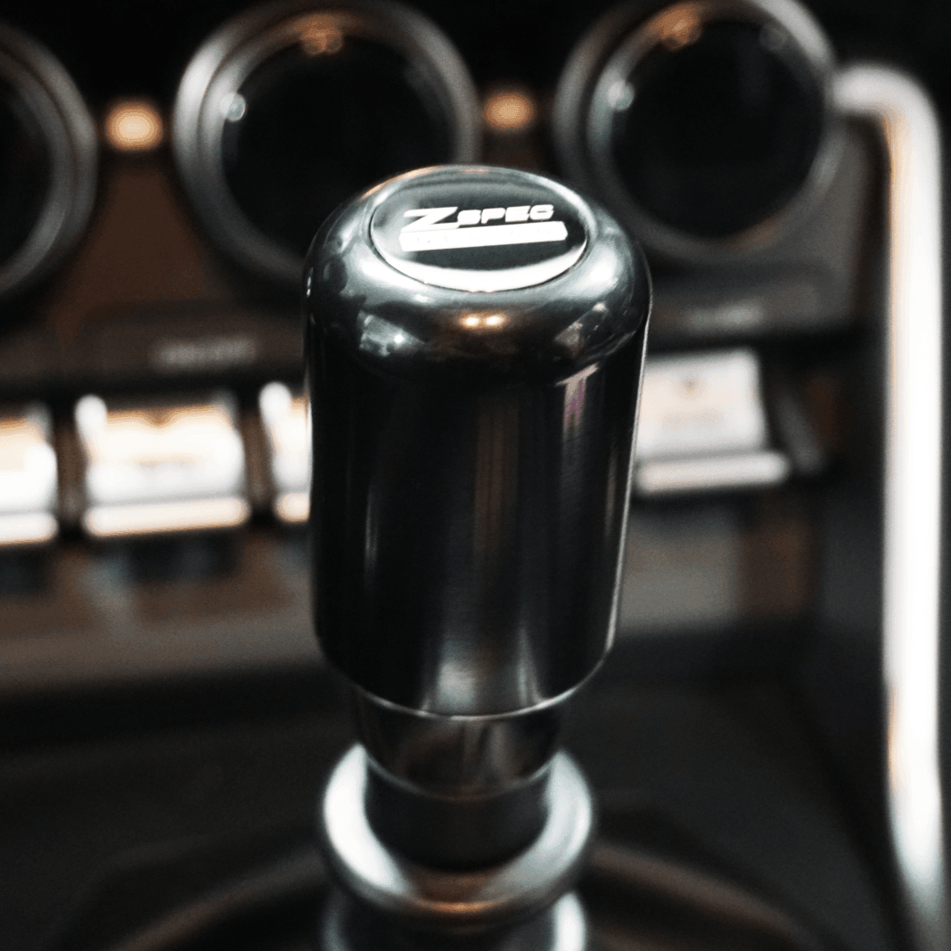 ZSPEC Shift Knob, M12-1.25, Delrin & Stainless, 5-Speed Shift Pattern Coin - ZSD-393051-ZSD-393068-ZSD-393075-ZSD-393082-  DRIVEN - 6