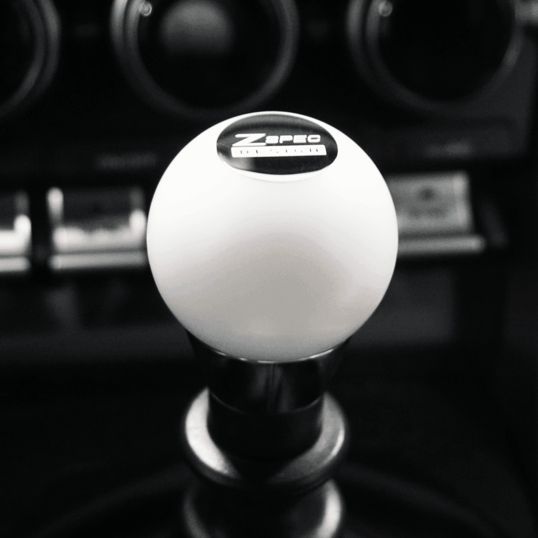 ZSPEC Shift Knob, M12-1.25, Delrin & Stainless, 4-Speed Shift Pattern Coin - ZSD-392979-ZSD-392986-ZSD-392993-ZSD-393006-  DRIVEN - 6