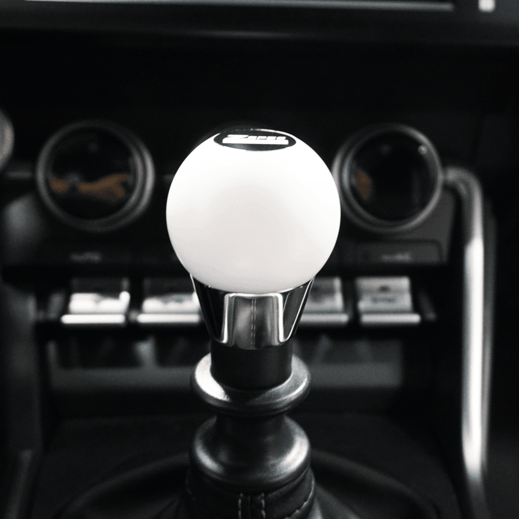 ZSPEC Shift Knob, M12-1.25, Delrin & Stainless, 5-Speed Shift Pattern Coin - ZSD-392931-ZSD-392948-ZSD-392955-ZSD-392962-  DRIVEN - 6