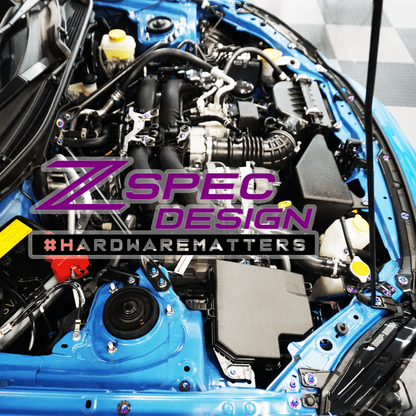 ZSPEC Stage-3 Dress Up Bolts® Fastener Kit for '22+ Toyota GR86 & Subaru BRZ, Titanium - ZSD-392399-ZSD-392405-ZSD-392412-ZSD-392429-ZSD-392436-  DRIVEN - 4