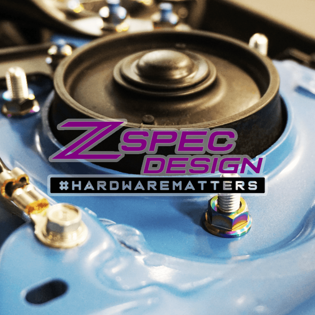 ZSPEC Stage-2 Dress Up Bolts® Fastener Kit for '22+ Toyota GR86 & Subaru BRZ, Titanium - ZSD-392450-ZSD-392467-ZSD-392474-ZSD-392481-ZSD-392498-  DRIVEN - 10