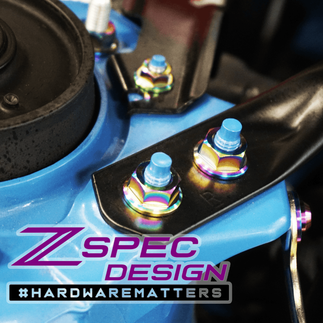 ZSPEC Stage-3 Dress Up Bolts® Fastener Kit for '22+ Toyota GR86 & Subaru BRZ, Titanium - ZSD-392399-ZSD-392405-ZSD-392412-ZSD-392429-ZSD-392436-  DRIVEN - 12