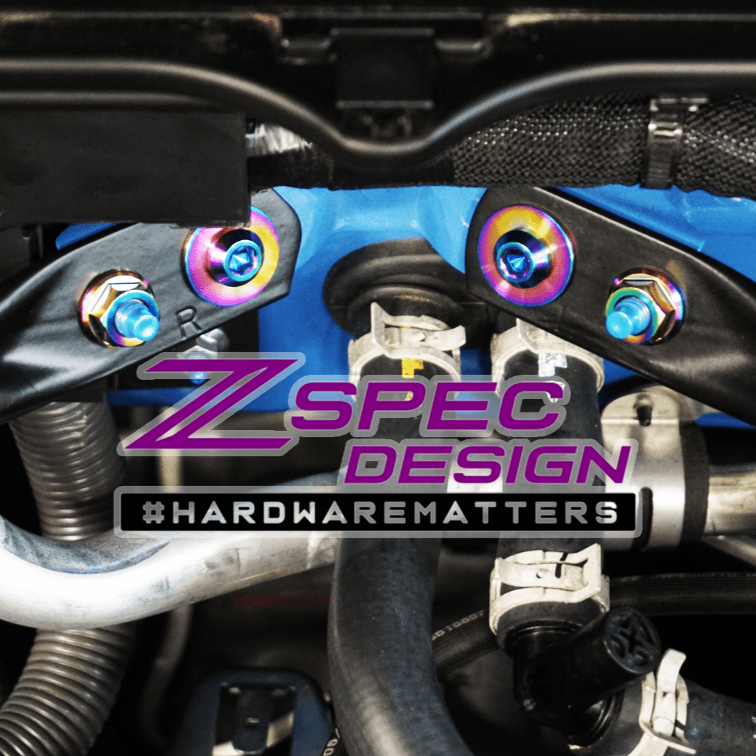 ZSPEC Stage-3 Dress Up Bolts® Fastener Kit for '22+ Toyota GR86 & Subaru BRZ, Titanium - ZSD-392399-ZSD-392405-ZSD-392412-ZSD-392429-ZSD-392436-  DRIVEN - 13