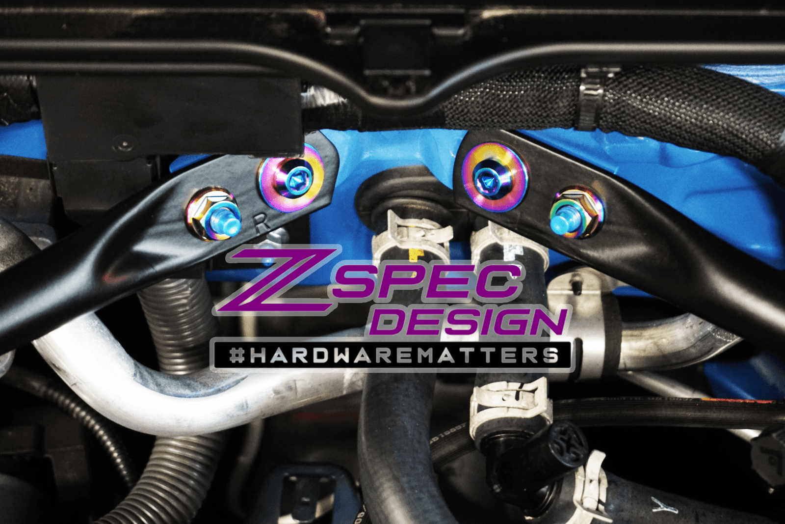 ZSPEC Stage-2 Dress Up Bolts® Fastener Kit for '22+ Toyota GR86 & Subaru BRZ, Titanium - ZSD-392450-ZSD-392467-ZSD-392474-ZSD-392481-ZSD-392498-  DRIVEN - 12