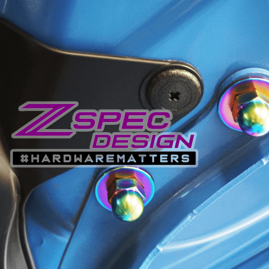 ZSPEC Stage-3 Dress Up Bolts® Fastener Kit for '22+ Toyota GR86 & Subaru BRZ, Titanium - ZSD-392399-ZSD-392405-ZSD-392412-ZSD-392429-ZSD-392436-  DRIVEN - 16