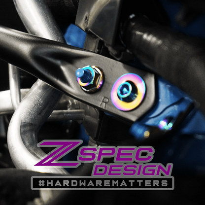 ZSPEC Stage-3 Dress Up Bolts® Fastener Kit for '22+ Toyota GR86 & Subaru BRZ, Titanium - ZSD-392399-ZSD-392405-ZSD-392412-ZSD-392429-ZSD-392436-  DRIVEN - 18