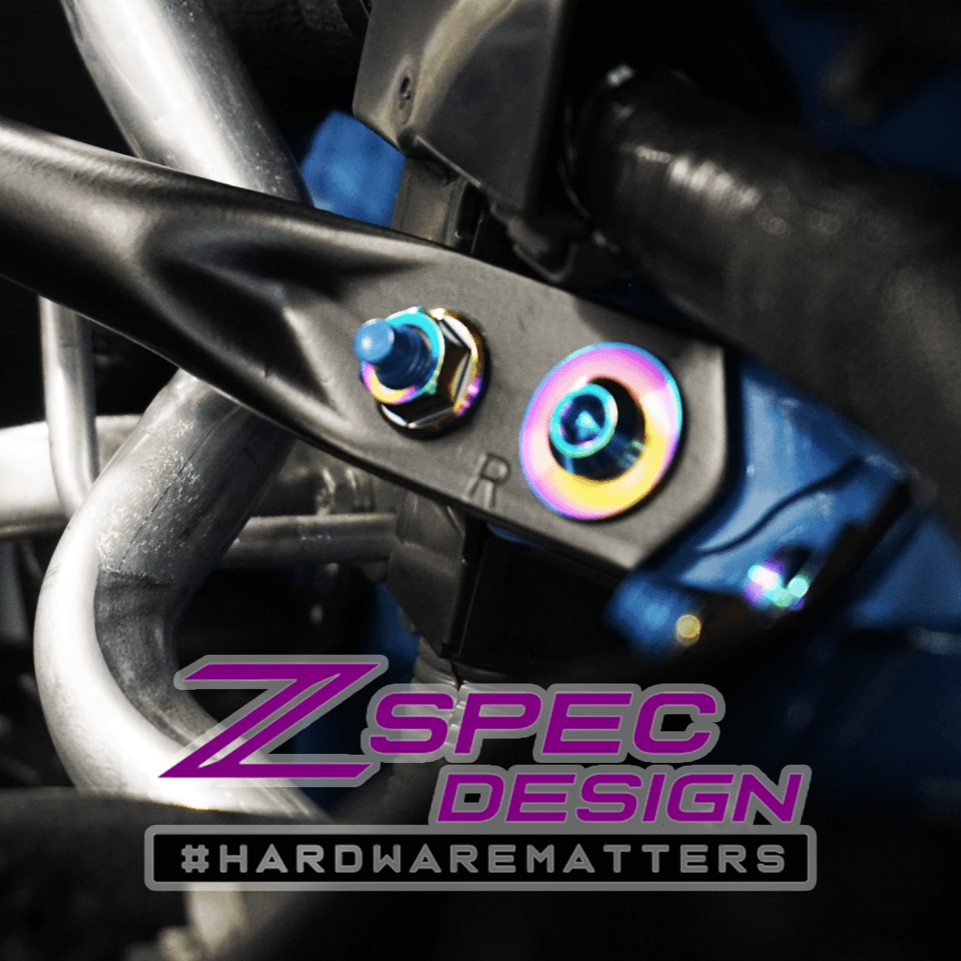 ZSPEC Stage-2 Dress Up Bolts® Fastener Kit for '22+ Toyota GR86 & Subaru BRZ, Titanium - ZSD-392450-ZSD-392467-ZSD-392474-ZSD-392481-ZSD-392498-  DRIVEN - 17