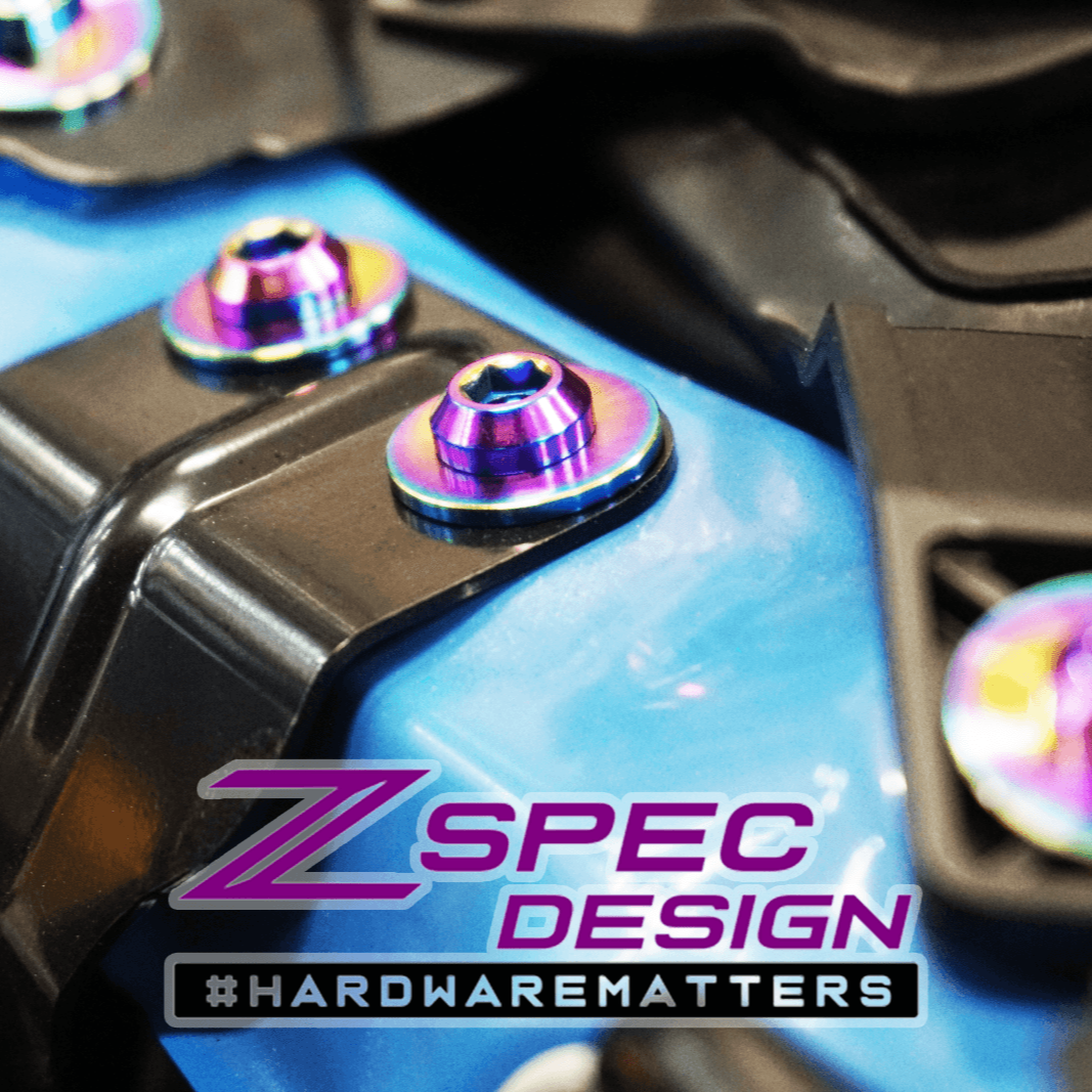 ZSPEC Stage-3 Dress Up Bolts® Fastener Kit for '22+ Toyota GR86 & Subaru BRZ, Titanium - ZSD-392399-ZSD-392405-ZSD-392412-ZSD-392429-ZSD-392436-  DRIVEN - 23