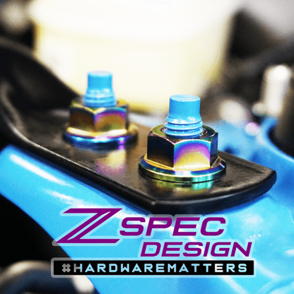 ZSPEC Stage-2 Dress Up Bolts® Fastener Kit for '15-21 Subaru WRX & STI, Grade-5 Titanium - ZSD-573712-ZSD-573729-ZSD-573736-ZSD-573743-ZSD-573750-  DRIVEN - 8