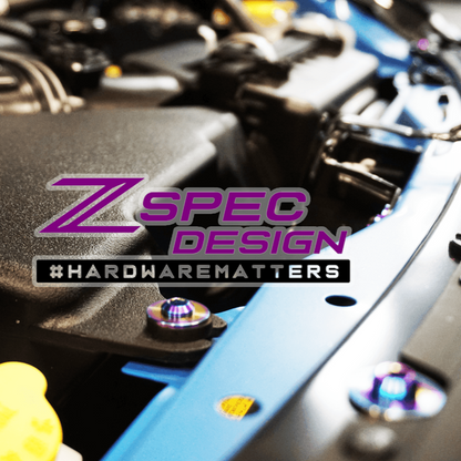 ZSPEC Stage-3 Dress Up Bolts® Fastener Kit for '22+ Toyota GR86 & Subaru BRZ, Titanium - ZSD-392399-ZSD-392405-ZSD-392412-ZSD-392429-ZSD-392436-  DRIVEN - 26