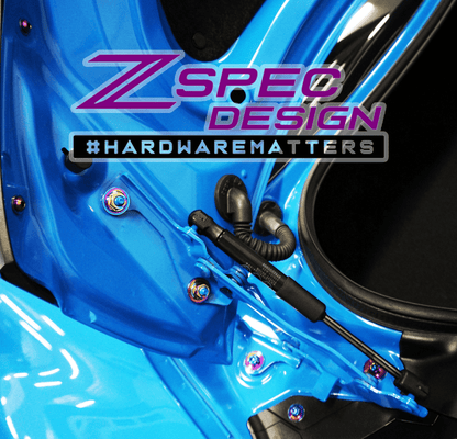 ZSPEC Trunk Area Fastener Kit for '22+ Toyota GR86 & Subaru BRZ, Titanium - ZSD-392870-ZSD-392887-ZSD-392894-ZSD-392900-ZSD-392917-  DRIVEN - 5