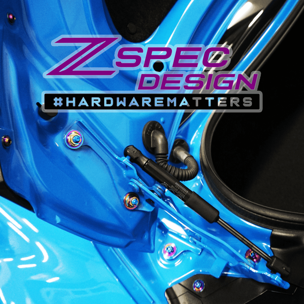 ZSPEC Stage-3 Dress Up Bolts® Fastener Kit for '22+ Toyota GR86 & Subaru BRZ, Titanium - ZSD-392399-ZSD-392405-ZSD-392412-ZSD-392429-ZSD-392436-  DRIVEN - 27