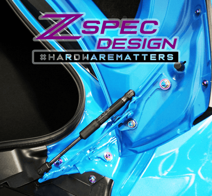 ZSPEC Trunk Area Fastener Kit for '22+ Toyota GR86 & Subaru BRZ, Titanium - ZSD-392870-ZSD-392887-ZSD-392894-ZSD-392900-ZSD-392917-  DRIVEN - 6