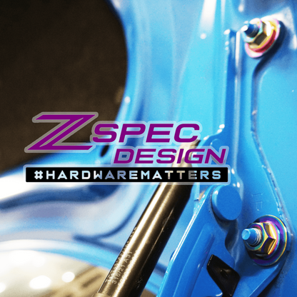 ZSPEC Trunk Area Fastener Kit for '22+ Toyota GR86 & Subaru BRZ, Titanium - ZSD-392870-ZSD-392887-ZSD-392894-ZSD-392900-ZSD-392917-  DRIVEN - 8