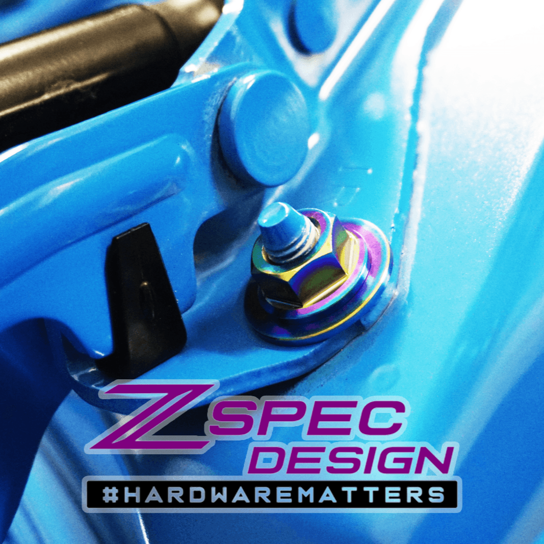 ZSPEC Trunk Area Fastener Kit for '22+ Toyota GR86 & Subaru BRZ, Titanium - ZSD-392870-ZSD-392887-ZSD-392894-ZSD-392900-ZSD-392917-  DRIVEN - 9