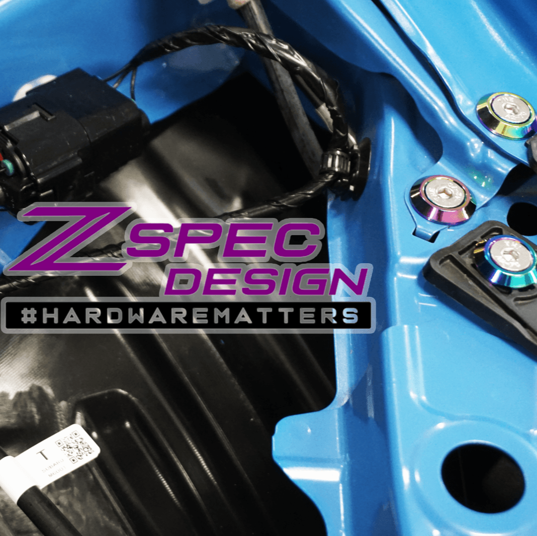 ZSPEC Stage-2 Dress Up Bolts® Fastener Kit for '22+ Toyota GR86 & Subaru BRZ, Stainless & Billet - ZSD-392511-ZSD-392528-ZSD-392535-ZSD-392542-ZSD-392559-  DRIVEN - 10