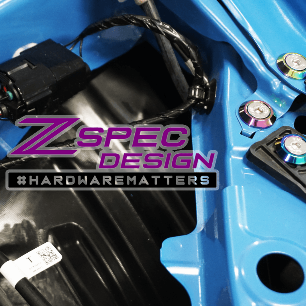 ZSPEC Stage-3 Dress Up Bolts® Fastener Kit for '22+ Toyota GR86 & Subaru BRZ, Stainless & Billet - ZSD-392665-ZSD-392672-ZSD-392689-ZSD-392696-ZSD-392702-  DRIVEN - 6