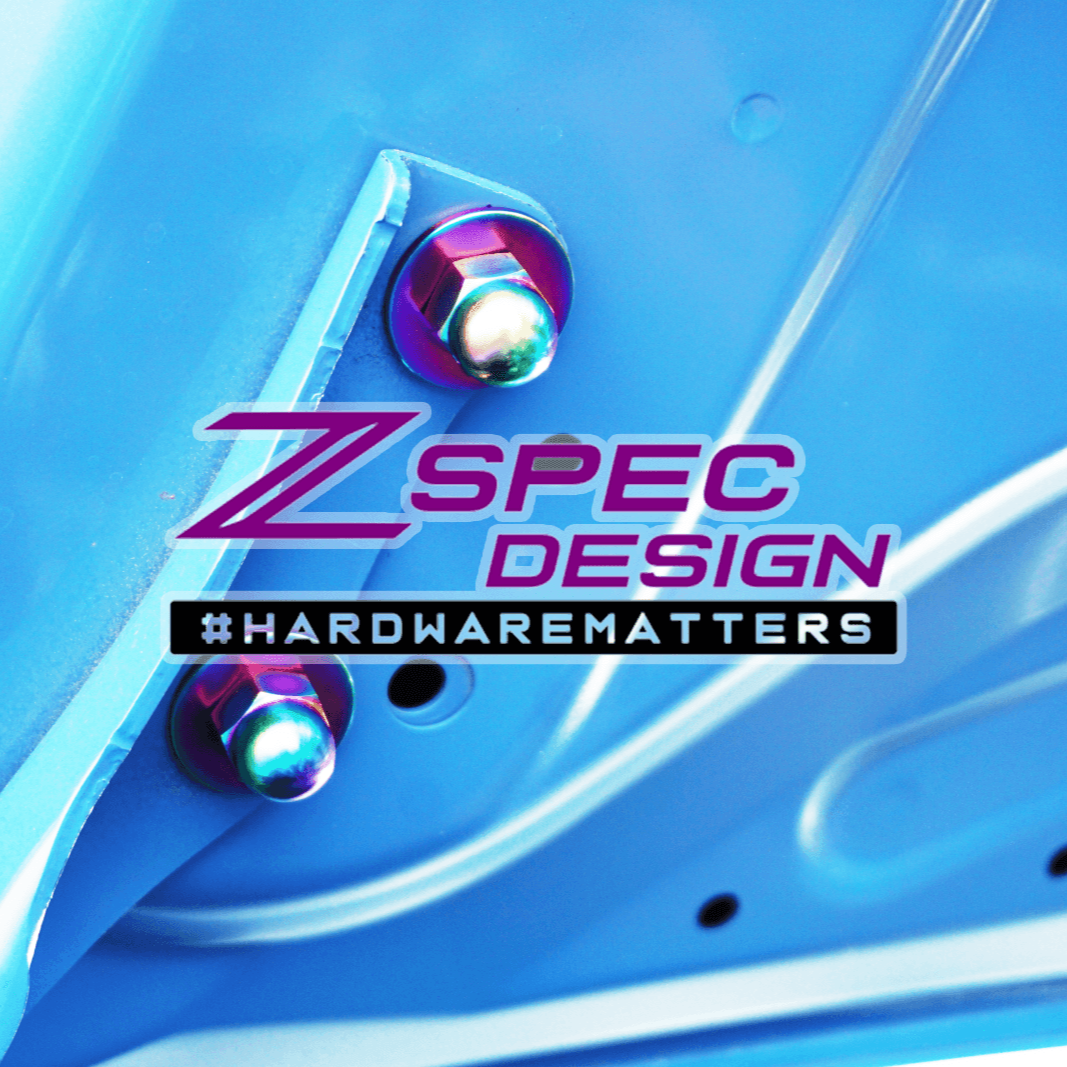 ZSPEC Stage-3 Dress Up Bolts® Fastener Kit for '22+ Toyota GR86 & Subaru BRZ, Titanium