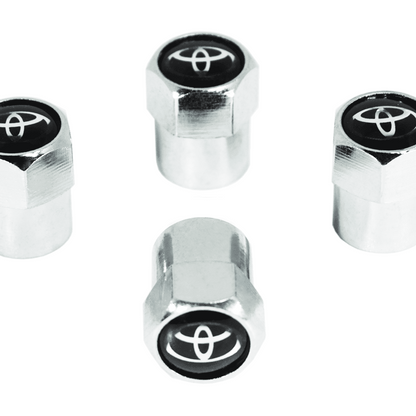Chrome Valve Stem Tire Caps, Style: TOYOTA - ZSD-374104-  DRIVEN - 2