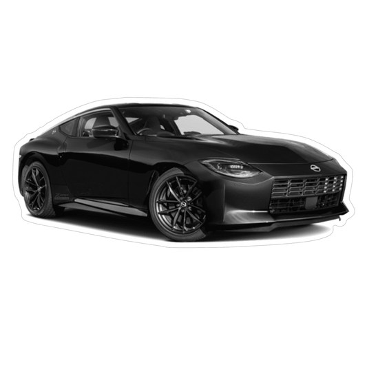 Nissan Z RZ34 Sports Car Vinyl Decal / Sticker, Black - ZSD-009440-  DRIVEN - 1