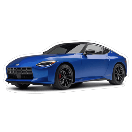 Nissan Z RZ34 Sports Car Vinyl Decal / Sticker, Blue - ZSD-009457-  DRIVEN - 1