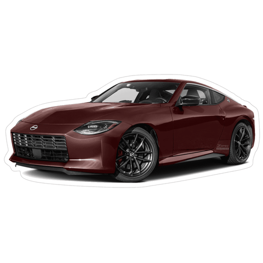 Nissan Z RZ34 Sports Car Vinyl Decal / Sticker, Rosewood - ZSD-009471-  DRIVEN - 1