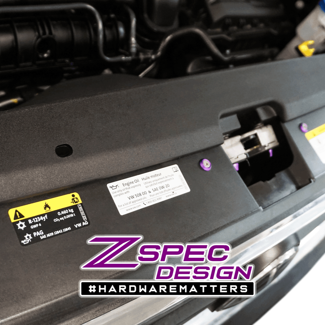 ZSPEC Stage-1 Dress Up Bolts® Fastener Kit for '22+ VW Taos, Stainless & Billet - ZSD-007910-ZSD-007927-ZSD-007934-ZSD-007941-ZSD-007958-  DRIVEN - 5