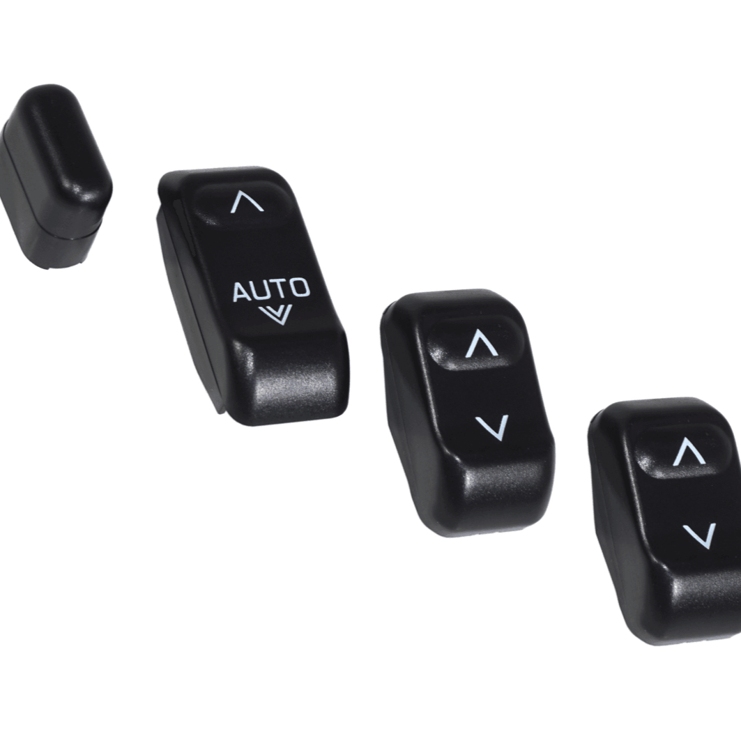 ZSPEC Window-Switch Buttons for Nissan 300zx Z32, NON-Illuminated, Set of Four Buttons - ZSD-004230-  DRIVEN - 1