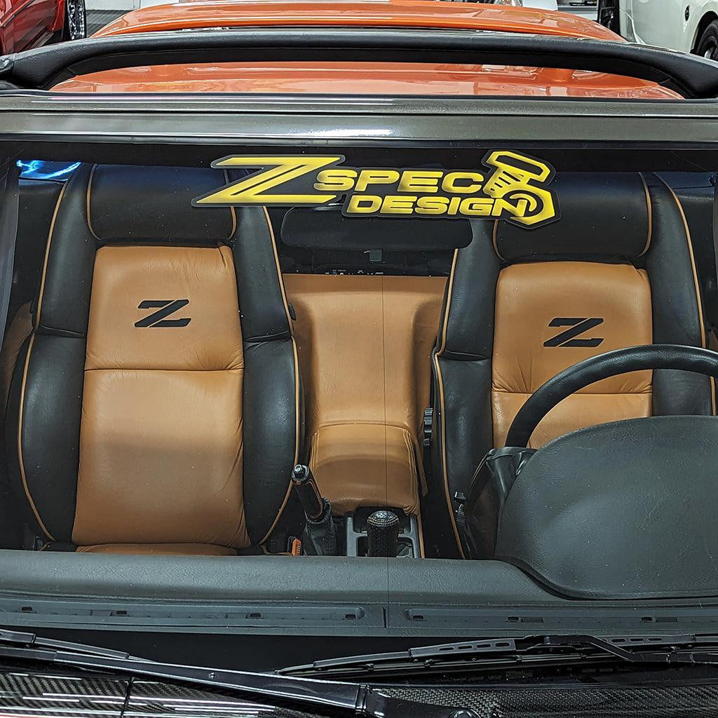 Windshield Banner, ZSPEC Design, Vinyl Sticker Decal, ~16" x  6" - ZSD-384134-ZSD-384141-ZSD-384158-ZSD-384165-ZSD-384172-  DRIVEN - 5