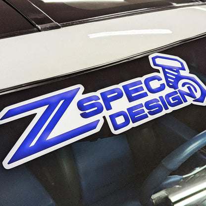 Windshield Banner, ZSPEC Design, Vinyl Sticker Decal, ~16" x  6" - ZSD-384134-ZSD-384141-ZSD-384158-ZSD-384165-ZSD-384172-  DRIVEN - 3