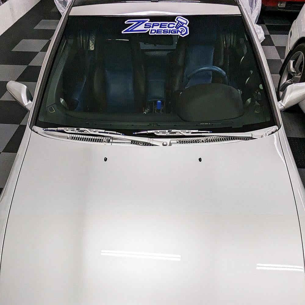 Windshield Banner, ZSPEC Design, Vinyl Sticker Decal, ~16" x  6" - ZSD-384134-ZSD-384141-ZSD-384158-ZSD-384165-ZSD-384172-  DRIVEN - 6