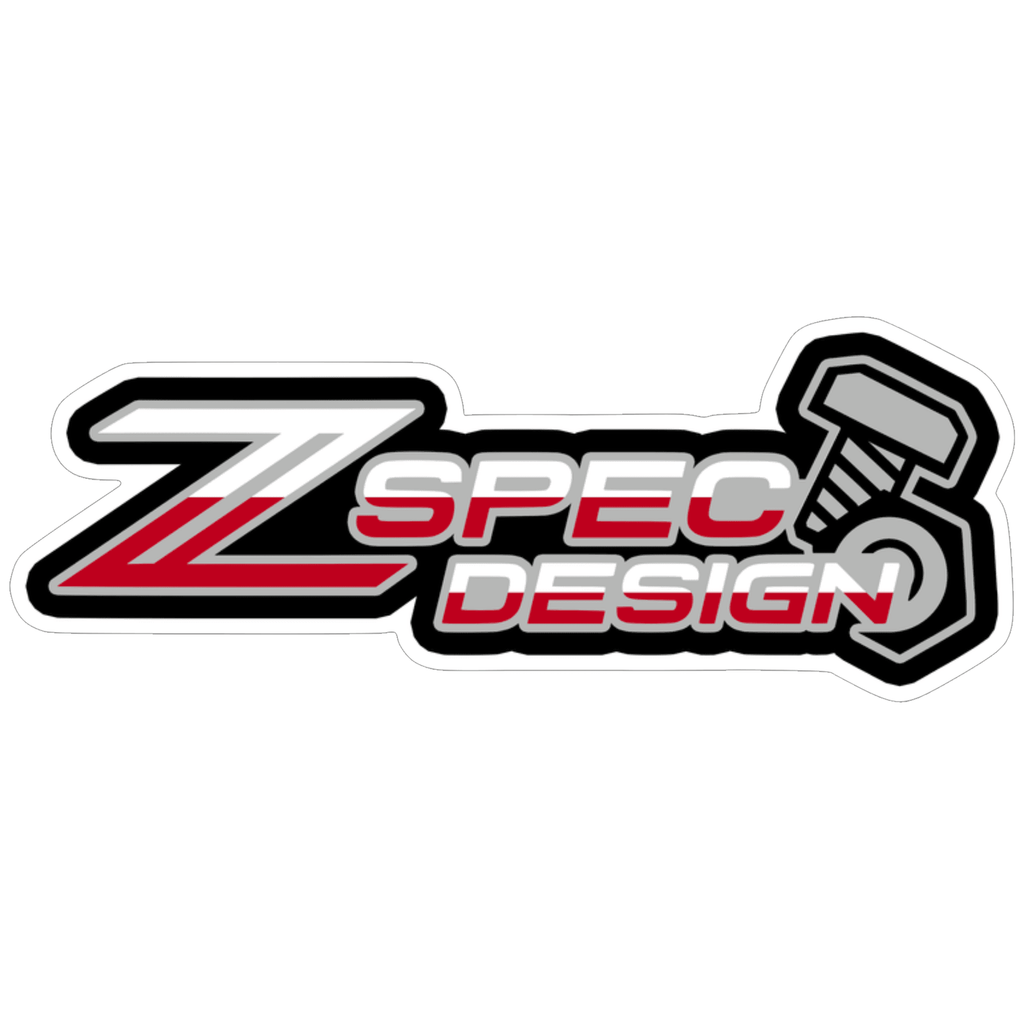 Windshield Banner, ZSPEC Design, Vinyl Sticker Decal, ~16" x  6" - ZSD-384134-ZSD-384141-ZSD-384158-ZSD-384165-ZSD-384172-  DRIVEN - 11