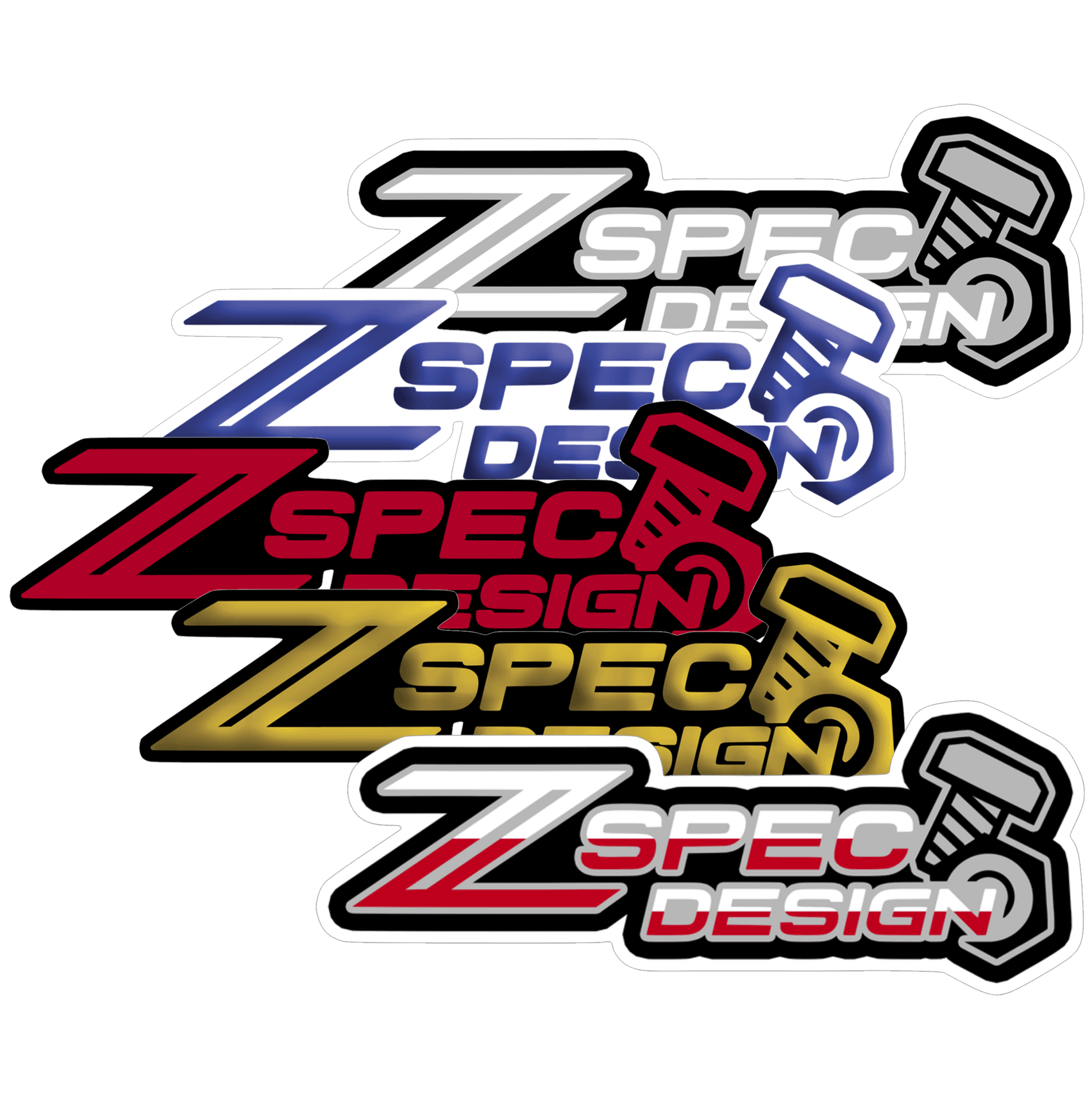 Windshield Banner, ZSPEC Design, Vinyl Sticker Decal, ~16" x  6" - ZSD-384134-ZSD-384141-ZSD-384158-ZSD-384165-ZSD-384172-  DRIVEN - 1