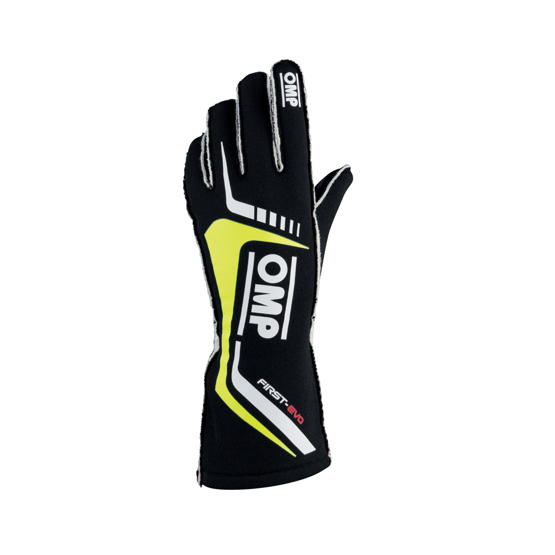 OMP | First Evo MY2020 Racing Gloves | FIA 8856-2018 - IB0-0767-A01-061-S-IB0-0767-A01-061-M-IB0-0767-A01-061-L-IB0-0767-A01-061-XL-IB0-0767-A01-178-S-  DRIVEN - 2