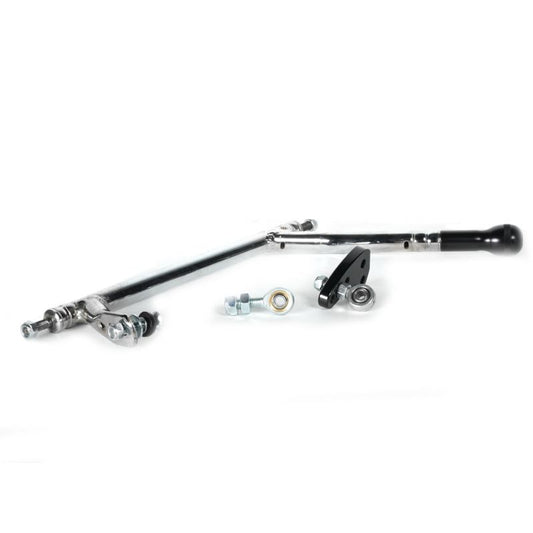 drivensm.shop - FA KART - GEAR LEVER KZ CHROME COMPLETE WITH UNIBALL AND SUPP.