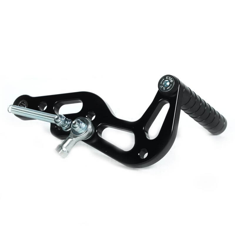 drivensm.shop - FA KART - BRAKE PEDAL ALU MINIKART BLACK ANOD.