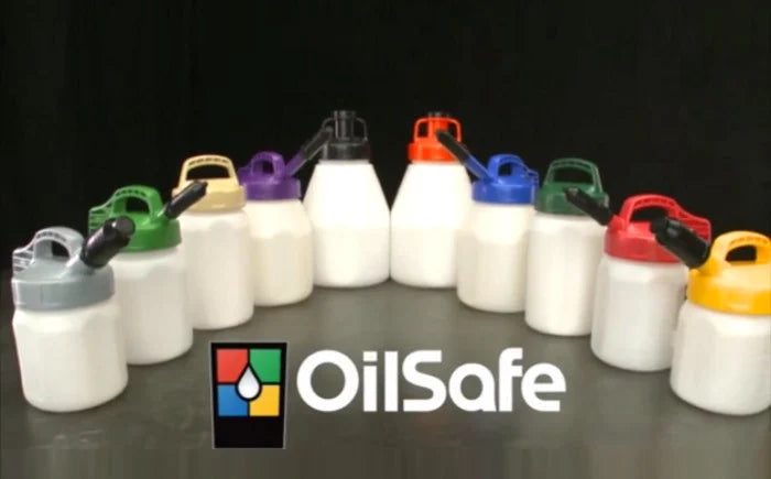 OilSafe - OilSafe® - Fluid Transfer Container - Stretch Spout Kit (Includes: Drum, Lid, Extension)